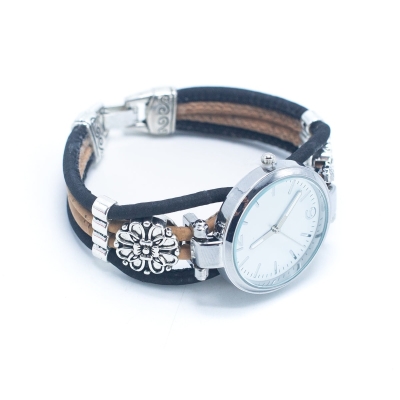 Natural Cork Thread Handmade Ladies Fashion Watch WA-175