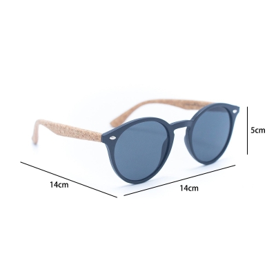 Women's Cork Sunglasses with UV Protection Lenses(Including case) L-918