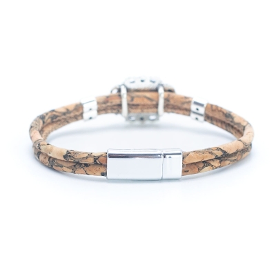 Natural Cork Handmade Bracelet BR-507-5