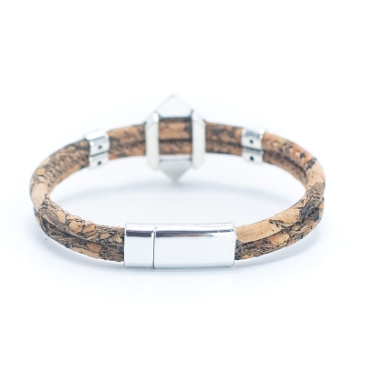 Natural Cork Handmade Bracelet BR-410-5