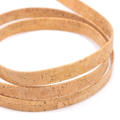 20MM flat natural cork cord COR-597(5meters)