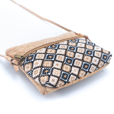 Cork Ethnic style print Design Women's Crossbody Bag BAG-2280