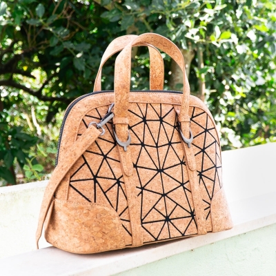 Spaziosa borsa da donna geometrica BAG-2262