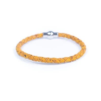 Colored cork thread Handmade Women's Cork Bracelet BR-500-MIX-7