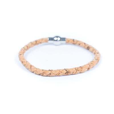 Colored cork thread Handmade Women's Cork Bracelet BR-500-MIX-7