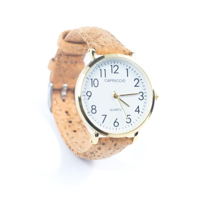 Natural Cork watch women fashion Watch WA-405（with random box）