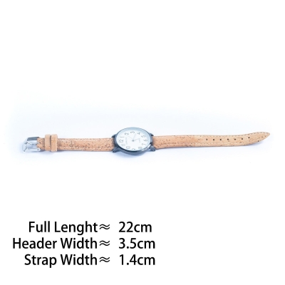 Natural Cork watch women fashion Watch WA-406（with random box）