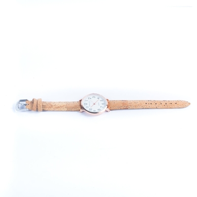 Natural Cork watch women fashion Watch WA-407（with random box）