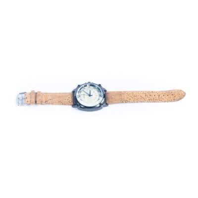 Natural Cork watch Man fashion Watch WA-408-BOX-2（with box）