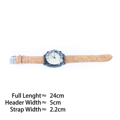 Natural Cork watch Man fashion Watch WA-408-BOX-2（with box）