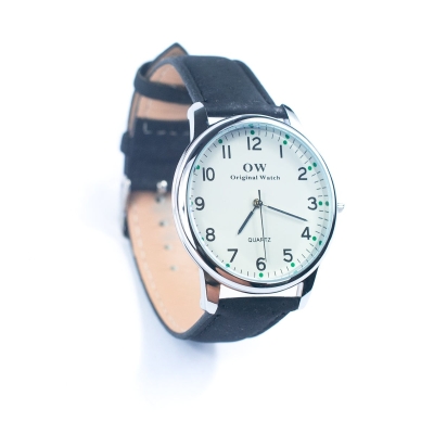 Natural Cork watch Unisex fashion Watch WA-413-BOX（with box）