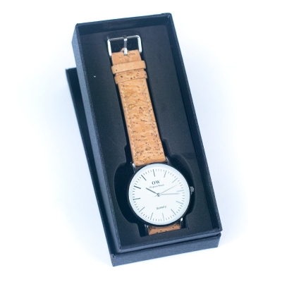 Natural Cork watch Unisex fashion Watch WA-414-A（with box）