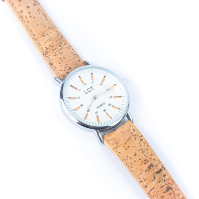 Natural Cork watch Unisex fashion Watch WA-418-BOX（with box）