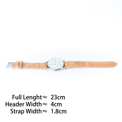 Natural Cork watch Unisex fashion Watch WA-418-BOX（with box）