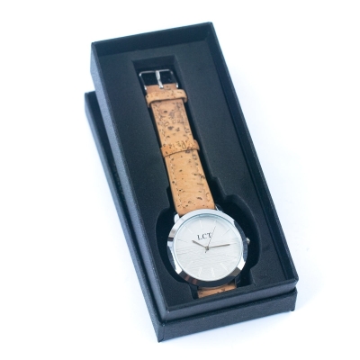 Natural Cork watch Unisex fashion Watch WA-420-A/B（with box）